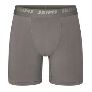 SKIMS STRETCH MENS 3” BOXER BRIEF 1-pack | GUNMETAL Size 2XL NWT